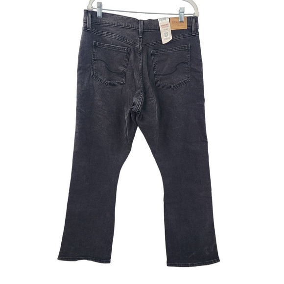 NEW NWT Signature Levis Stratus High Rise Kick Boot Black Wash 12 - Picture 2 of 7